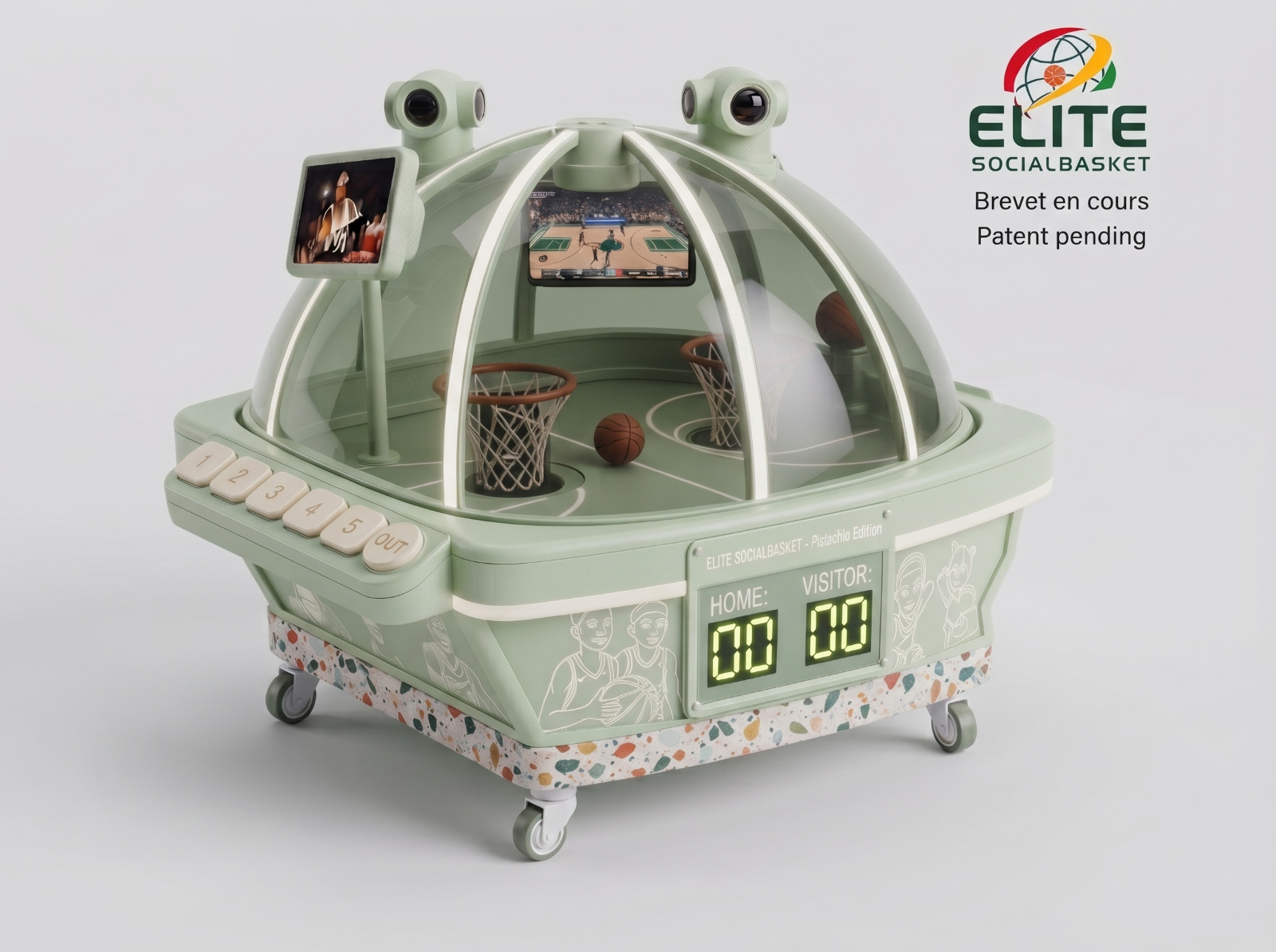 Produit Elite SocialBasket - Teen - Pistache